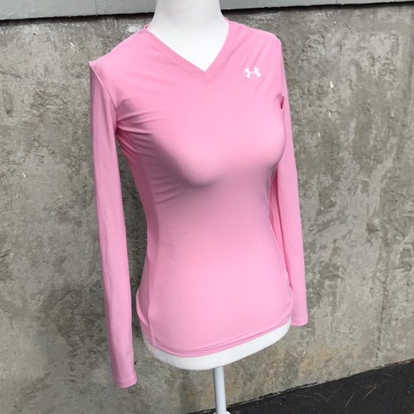 Under Amour Heat Gear Top-Pink - Picture 4 of 10